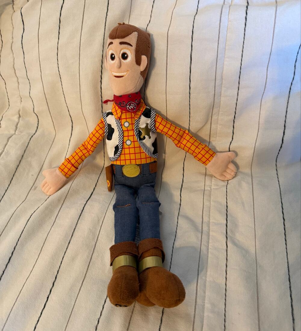 Toy Story Woody Soft Plush Embroidered Bonnie Boot